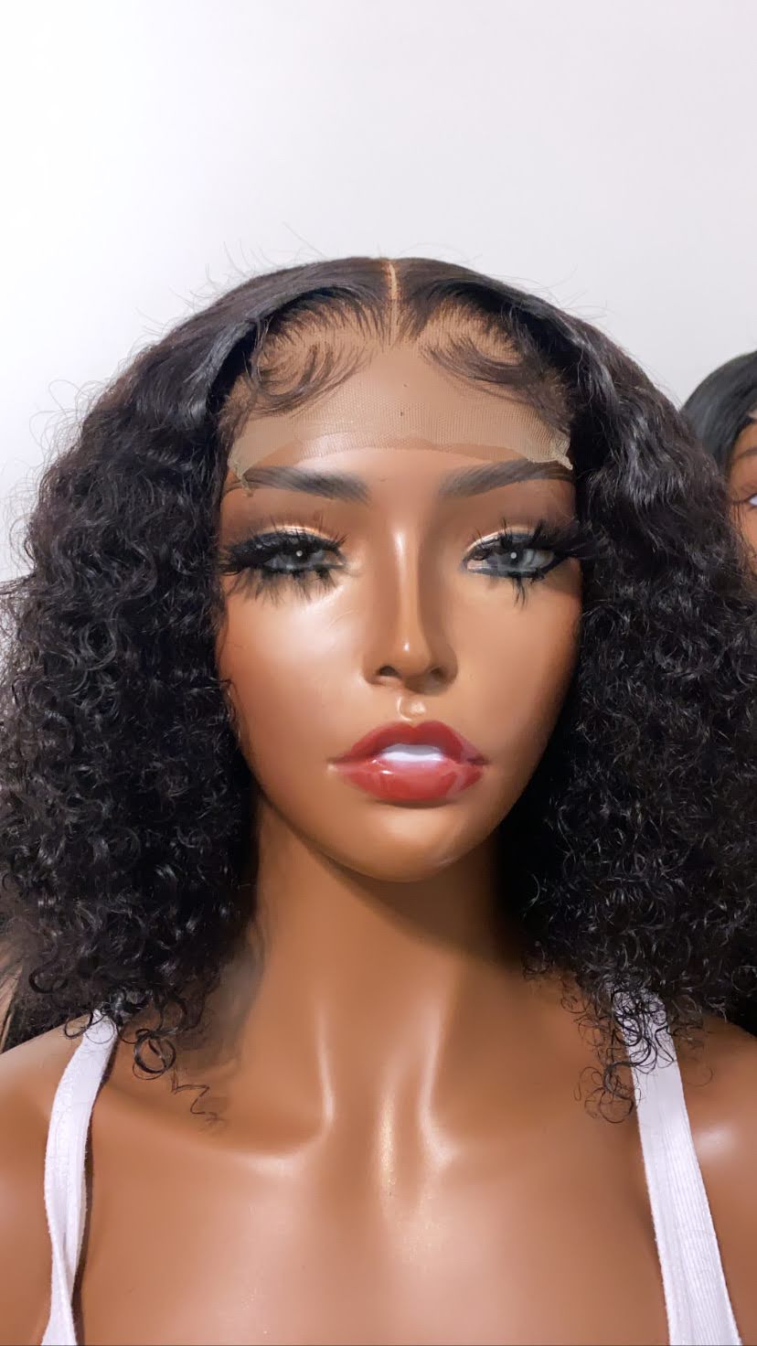 Custom 5x5 Closure Bob Wig